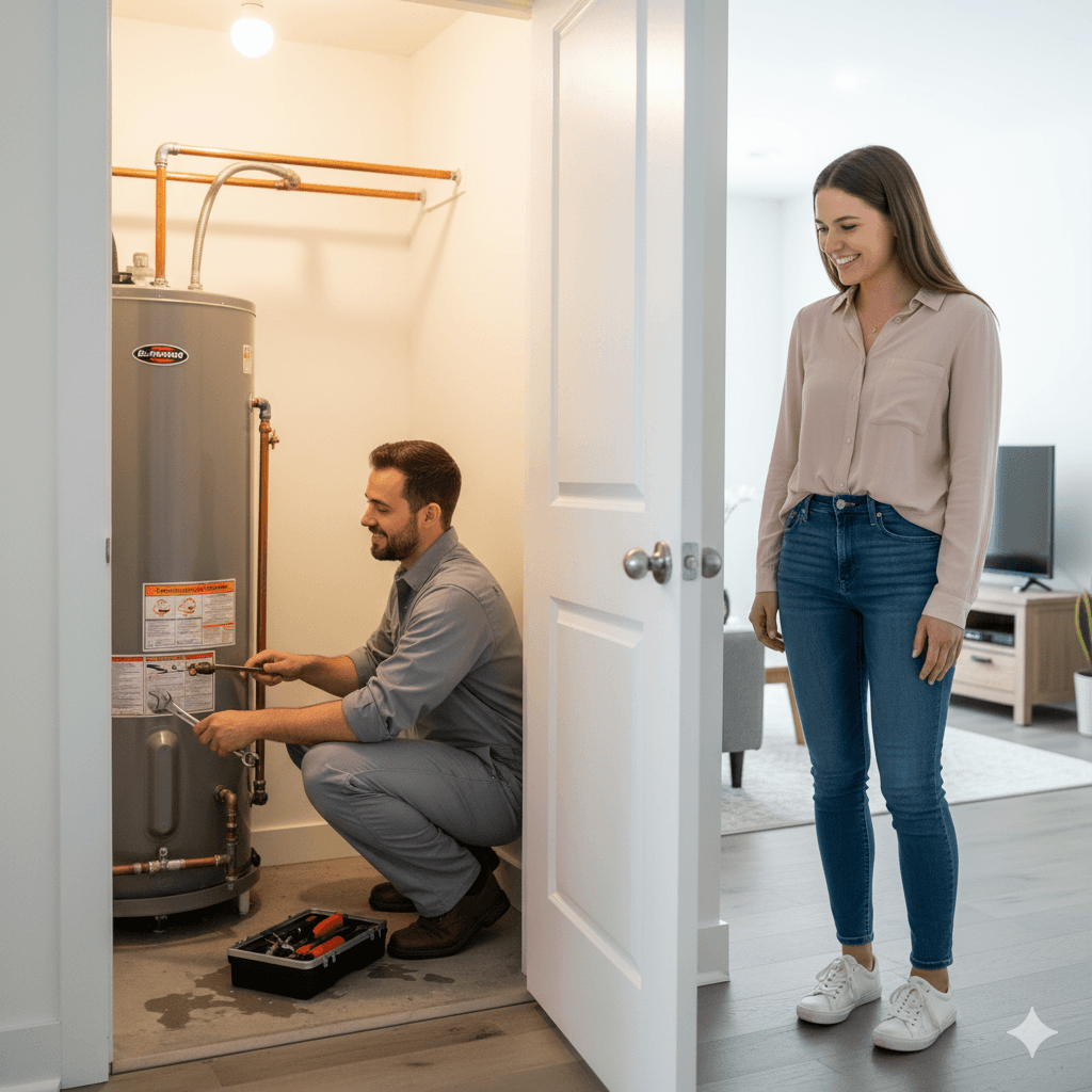 Emergency repair services for rental properties.